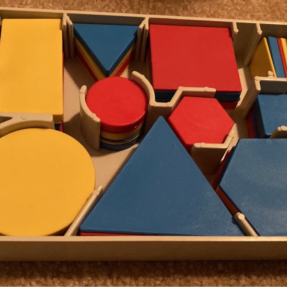 New Educational Attribute blocks/pattern blocks for learning math